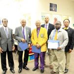 Eta Omega brothers at Dunbar