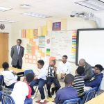 Bro. Archie Course speaks to the young men