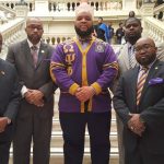 Eta Omega brothers at the 2016 Omega Day at the Georgia State Capitol Eta Omega brothers at the 2016 Omega Day at the Georgia State Capitol