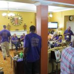 Eta Omega visits Arbor Terrace