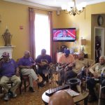 Eta Omega visits Arbor Terrace