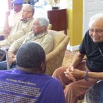 Eta Omega visits Arbor Terrace