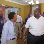 Eta Omega visits Arbor Terrace
