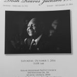 Bro. Dosh Jackson's Funeral Program Cover